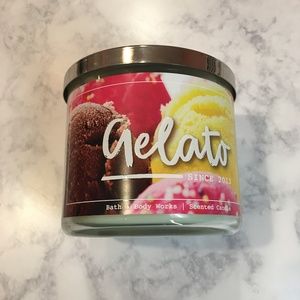 Bath & Body Works Gelato 3 Wick Candle